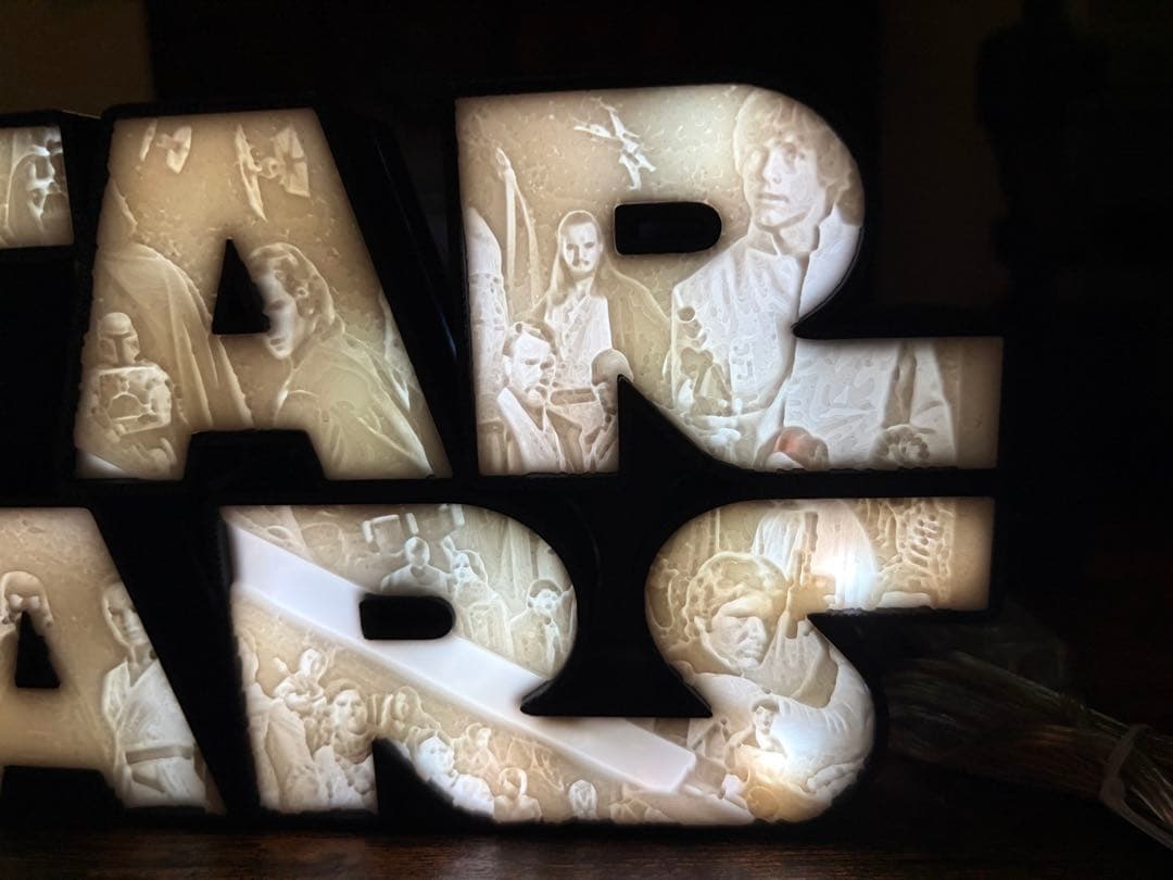 多色 スターウォーズ STARWARS ライト リモコン付き