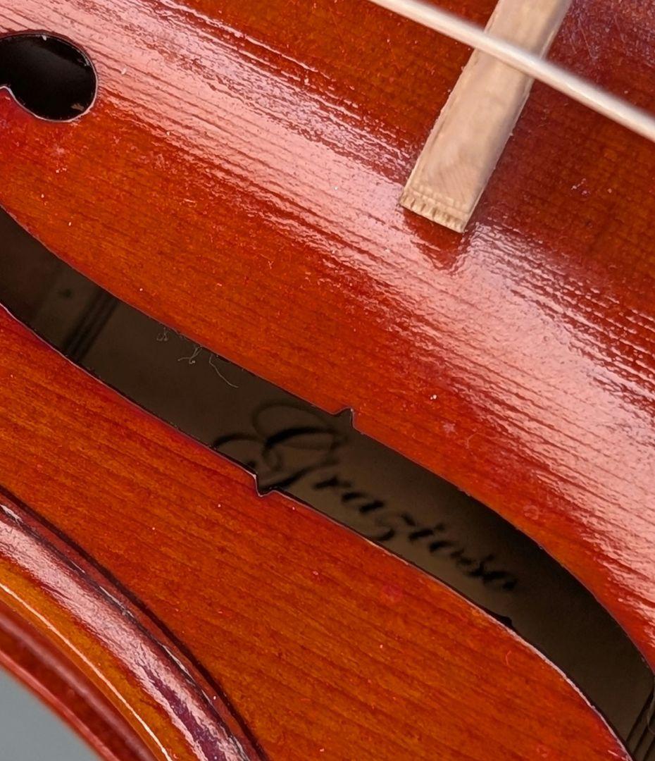 急なセッションにGrazioso GV-0バイオリン1/4 2024年製 本体