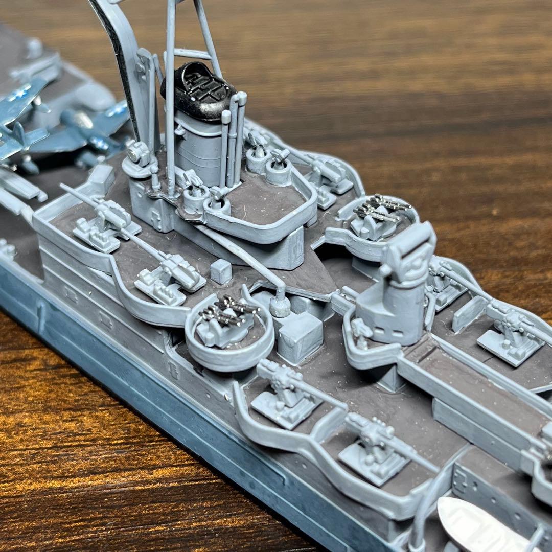 1/700 アメリカ海軍　重巡洋艦インディアナポリス 日本海軍　潜水艦伊58号