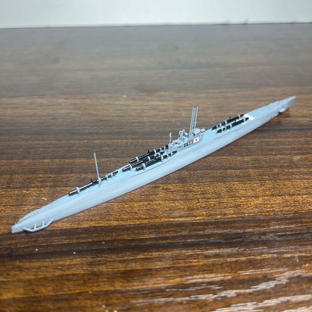 1/700 アメリカ海軍　重巡洋艦インディアナポリス 日本海軍　潜水艦伊58号