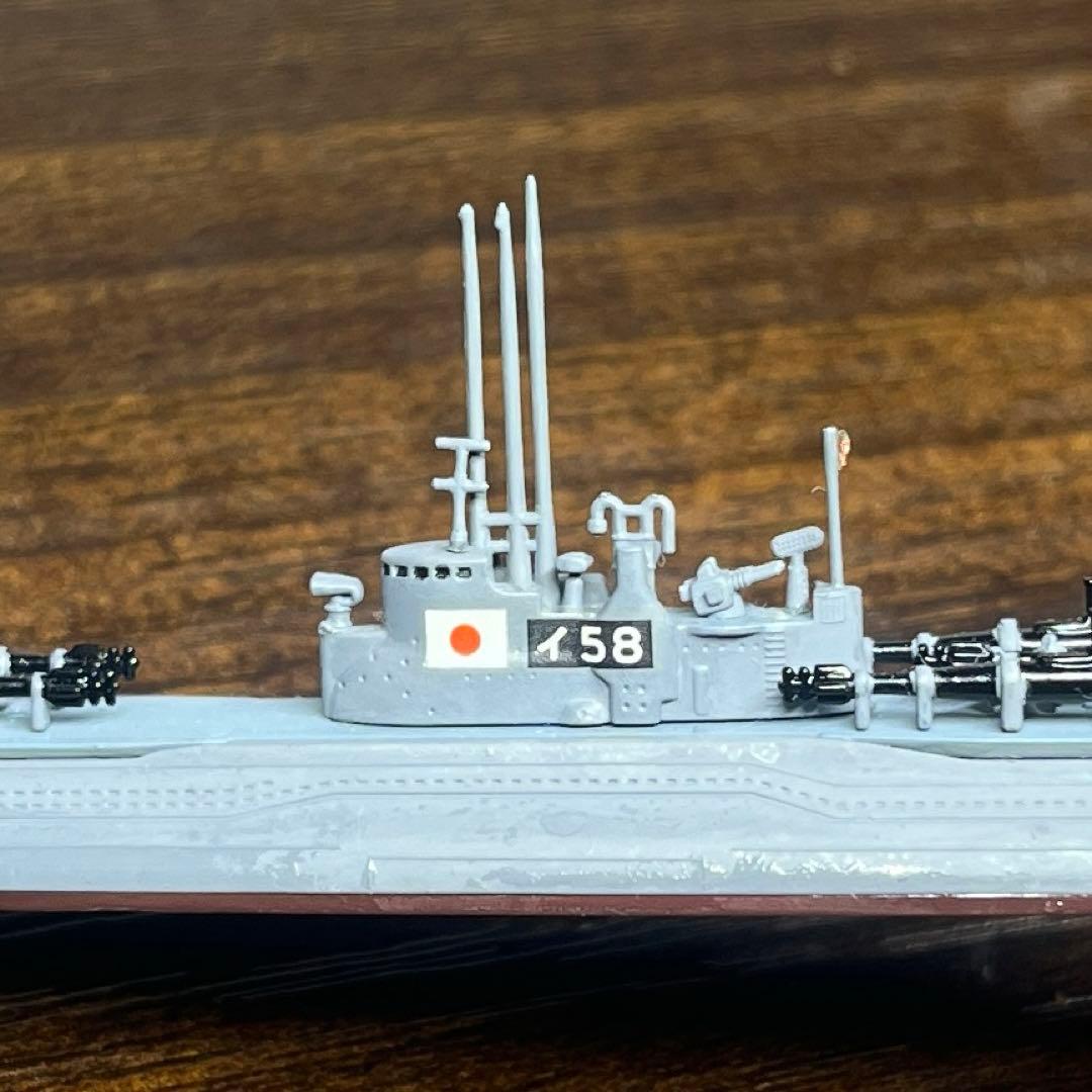 1/700 アメリカ海軍　重巡洋艦インディアナポリス 日本海軍　潜水艦伊58号