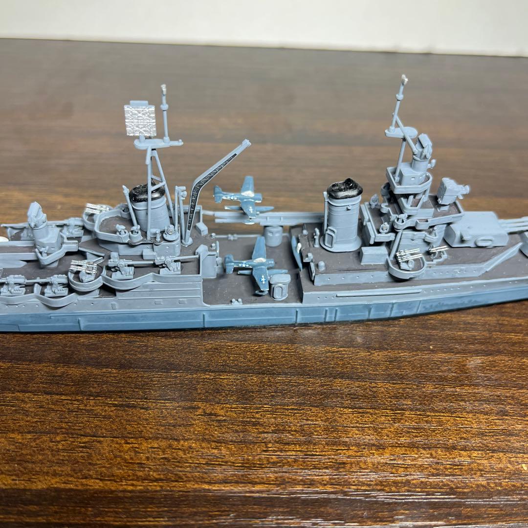 1/700 アメリカ海軍　重巡洋艦インディアナポリス 日本海軍　潜水艦伊58号