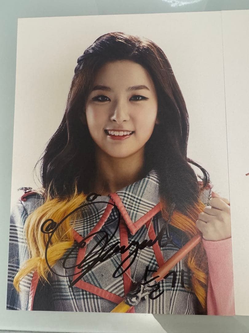 激レア品 Red Velvet スルギ　直筆サイン