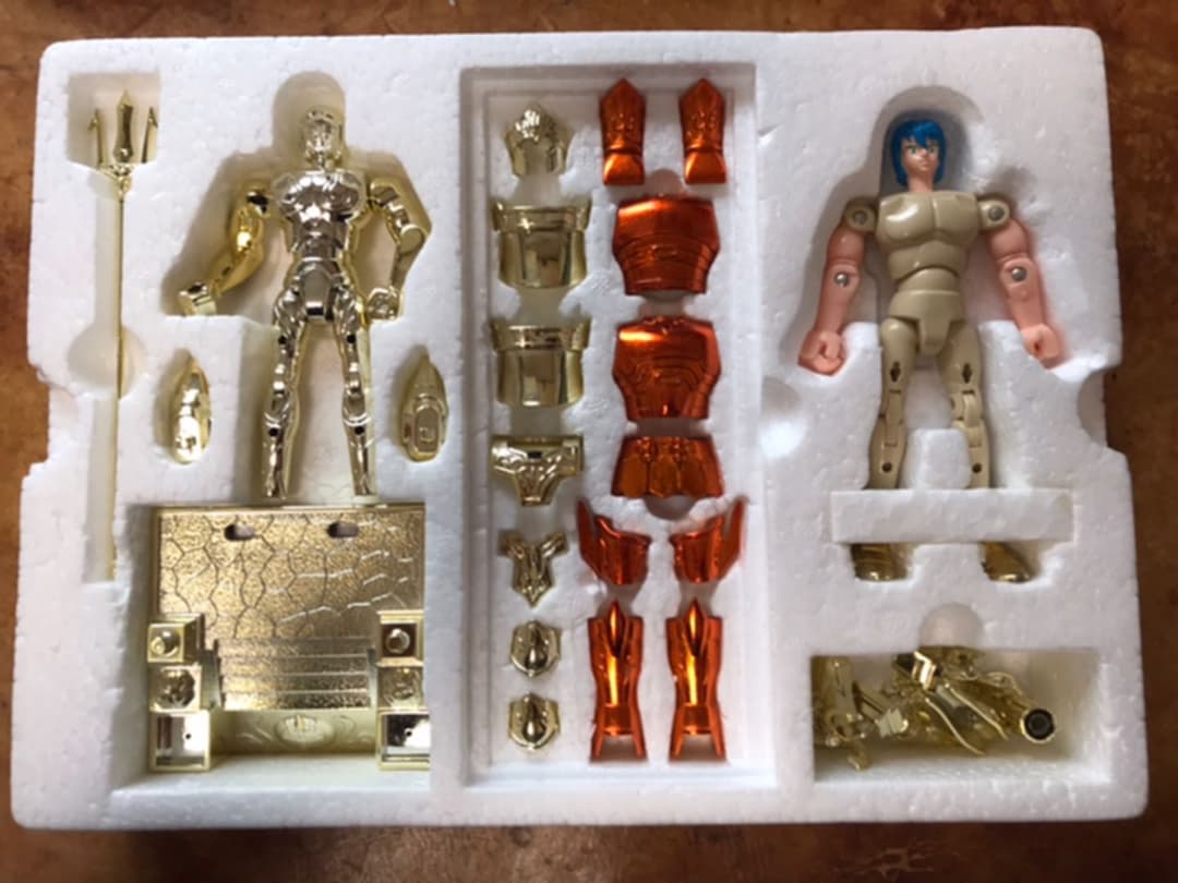 聖闘士星矢　セイントクロス　ポセイドン編　バンダイ　当時物　4体まとめ売りのみ！