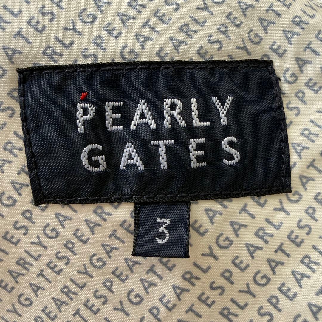 現行モデル　美品　パーリーゲイツ　パンツ　白　S〜M相当　ホワイト　コットン　3