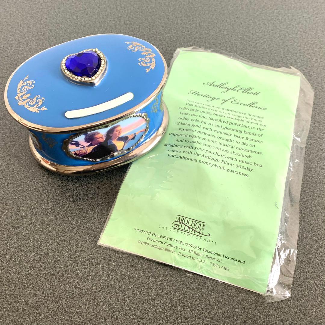 タイタニック Titanic オルゴール インテリア 記念品 証明書付