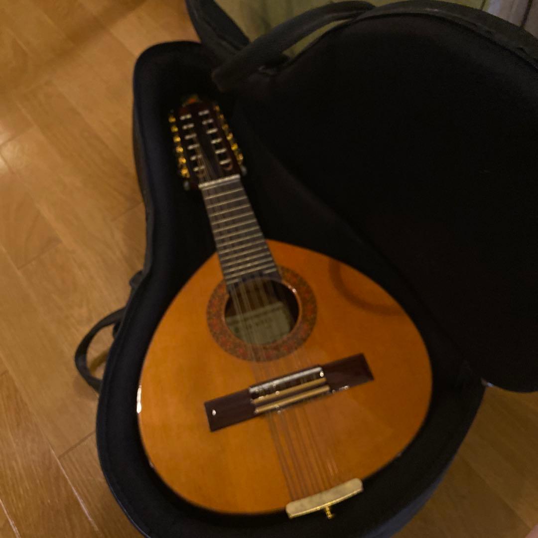 超希少‼️良品　アルハンブラ　バンドゥリア　スペイン製　12弦　弦楽器　民族
