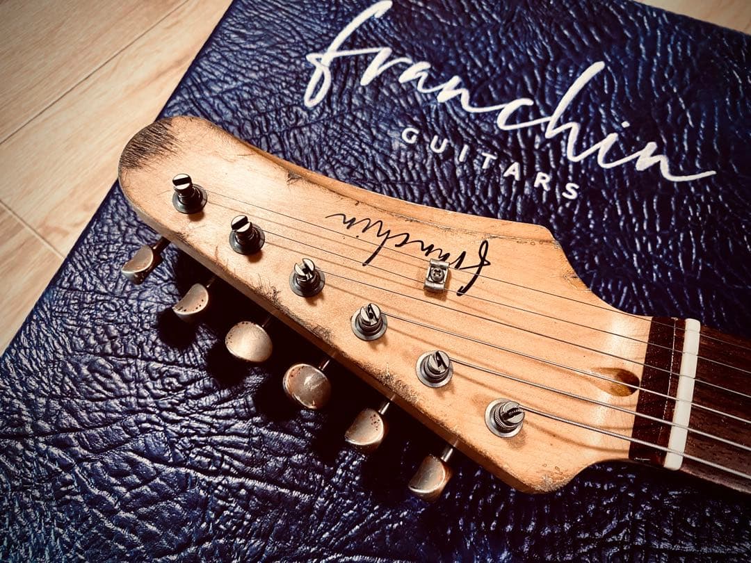 franchin guitars mercury ストラト　イタリア製