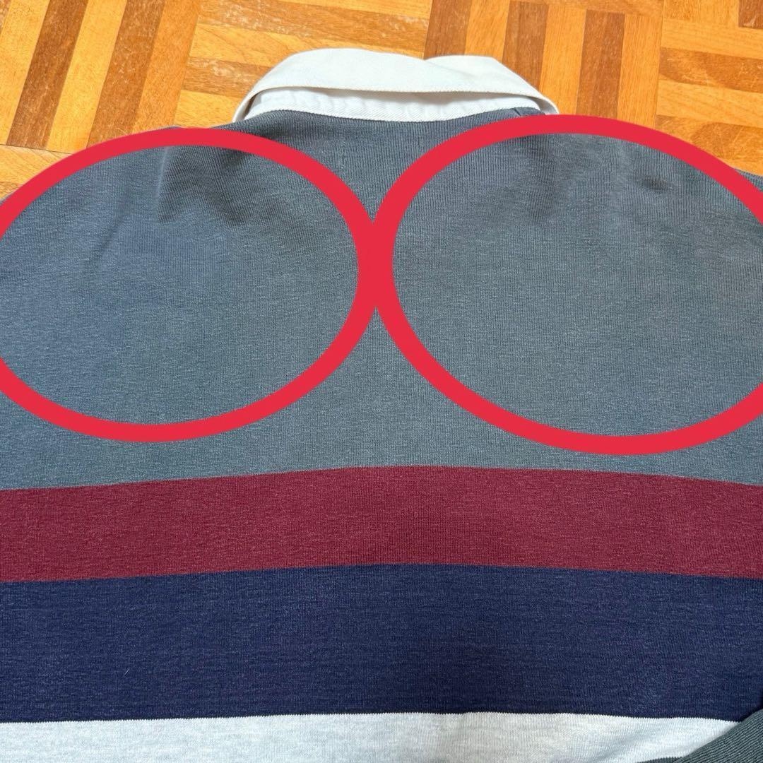 80s USA製 L.L.Bean エルエルビーン 長袖 ラガーシャツ S29