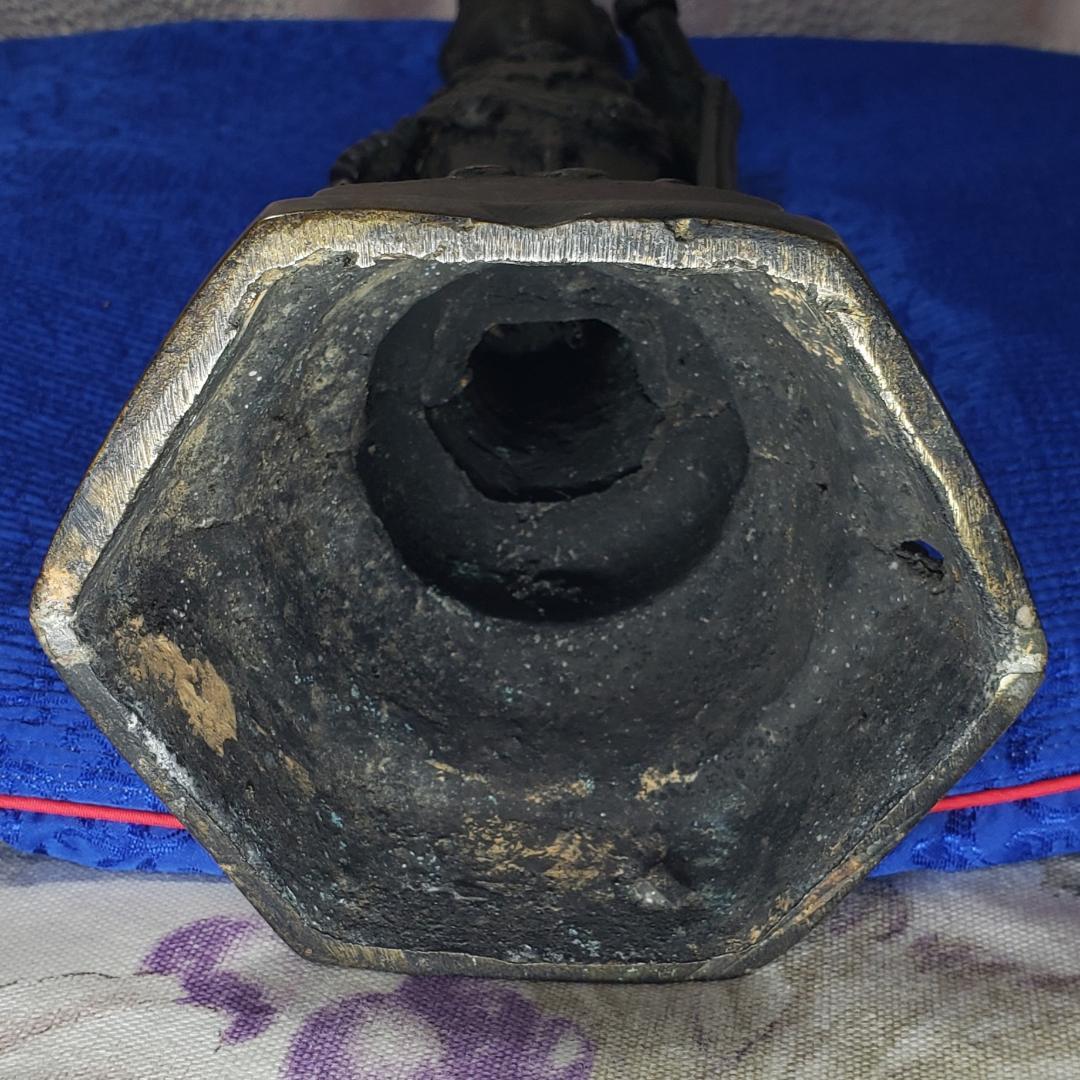 【名宝】◆金銅観音菩薩立像 新羅仏 仏像◆検）天平仏 飛鳥仏 百済仏 空海