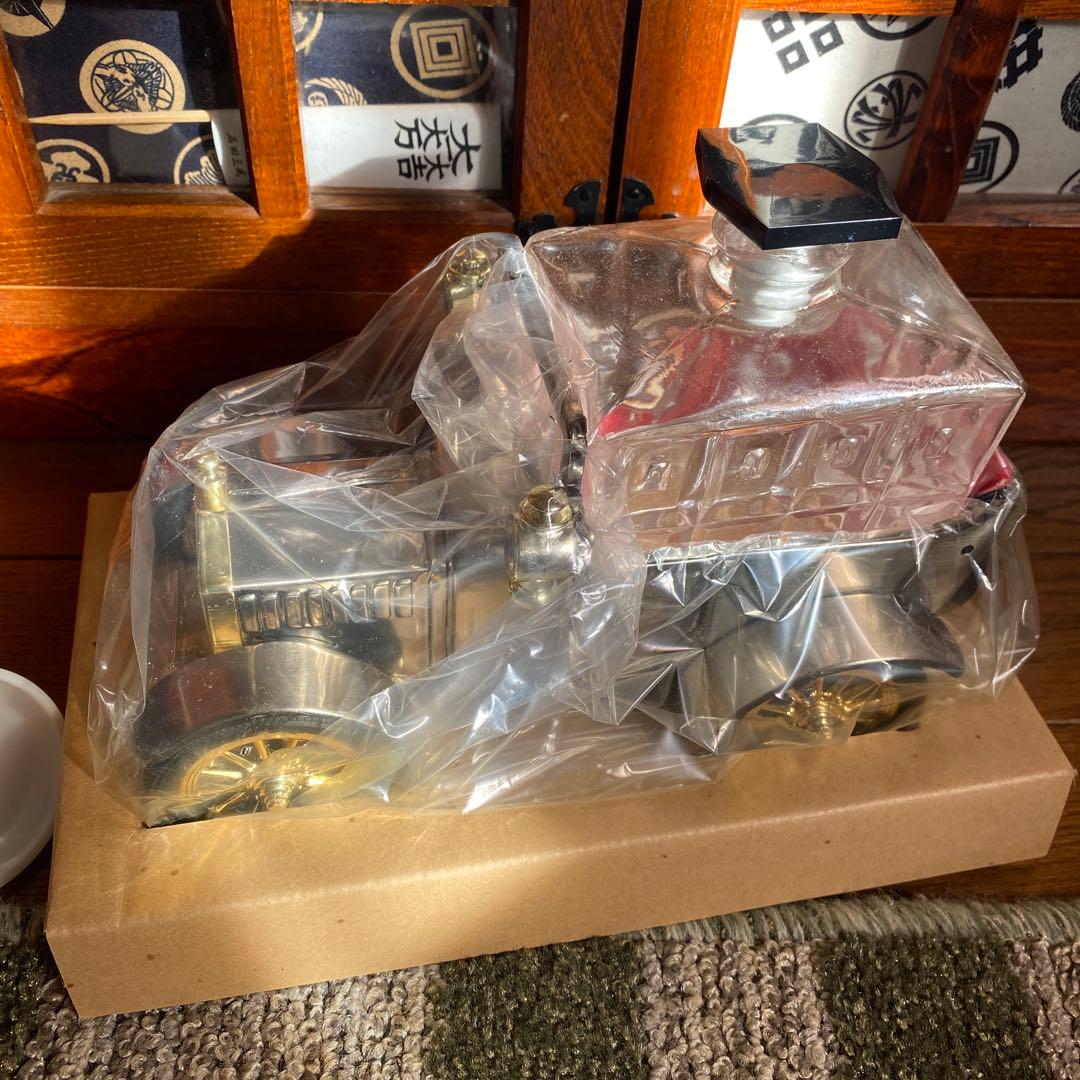 激レア　クラッシックカー　デキャンタ付き　容器　アンティーク