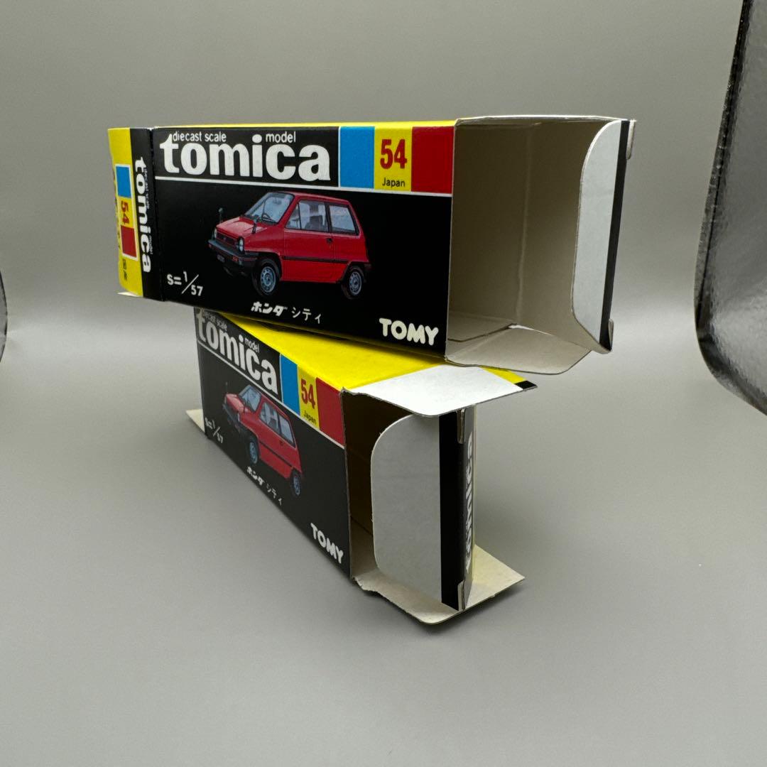 トミカ黒箱54-3ホンダシティ・シティフェア販売商品6台(1982 年9月開催)