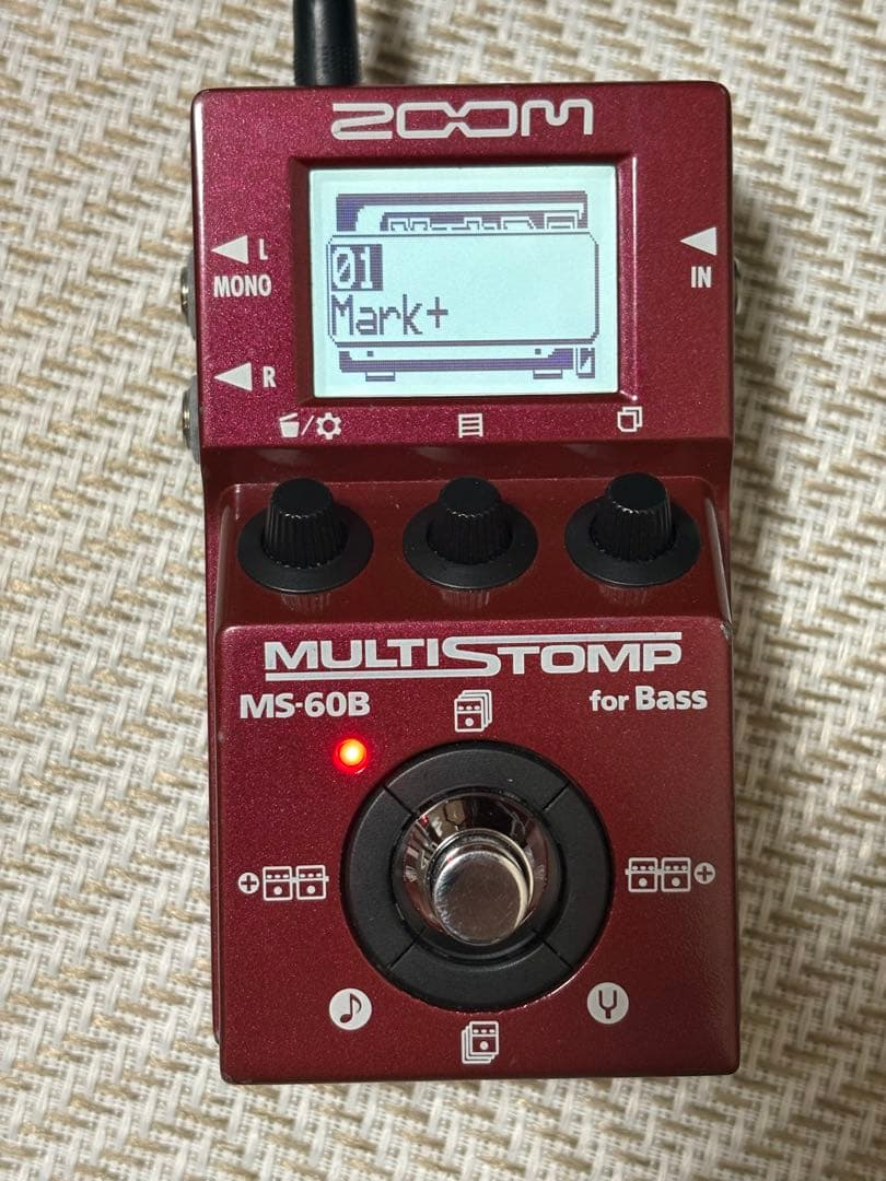【おまけ付き】ZOOM MS-60B マルチエフェクター