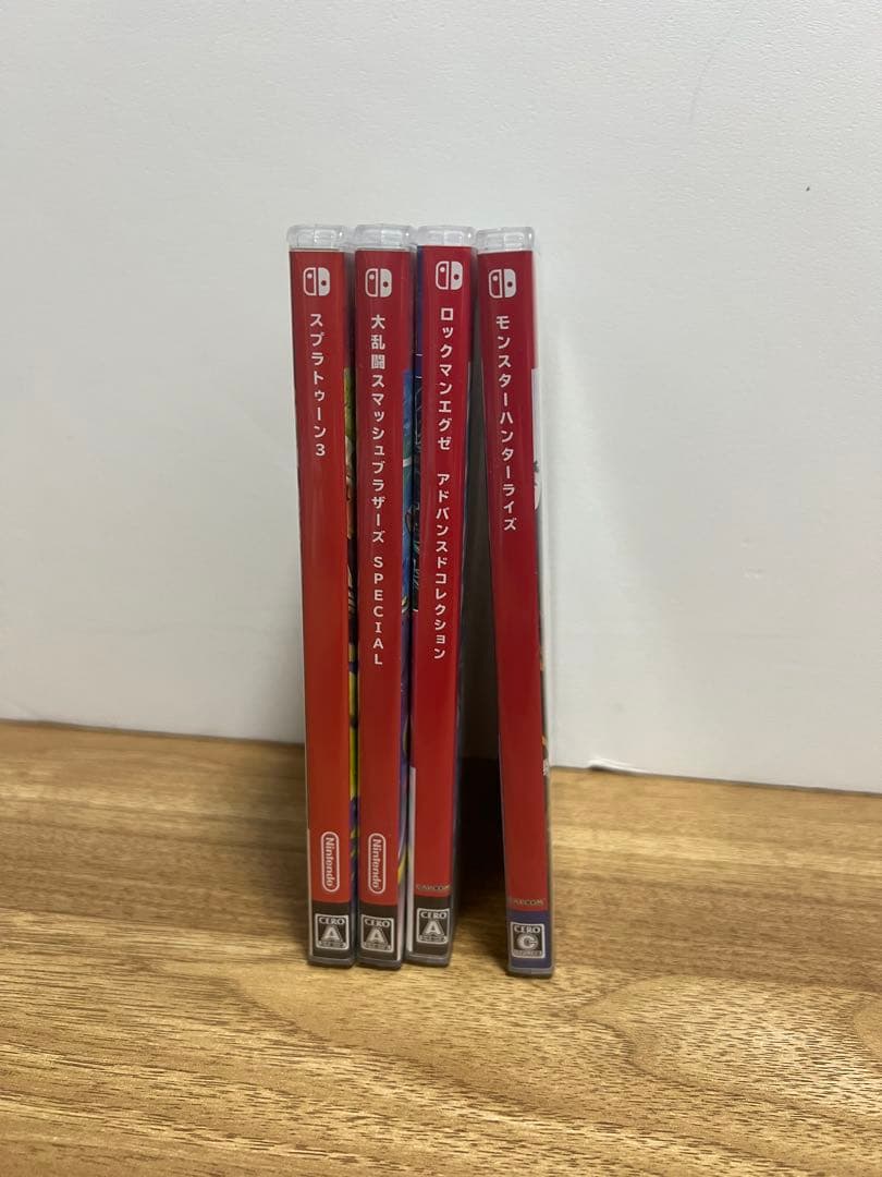 フ*リ様 Switch 本体＋スマブラ・スプラ・モンハンライズ等セット｜美品・フ