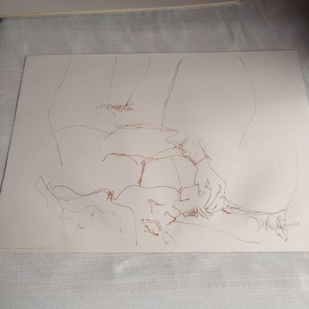 ジョン・レノンバックワンエキシビション1983のプロモーション用ポスター他