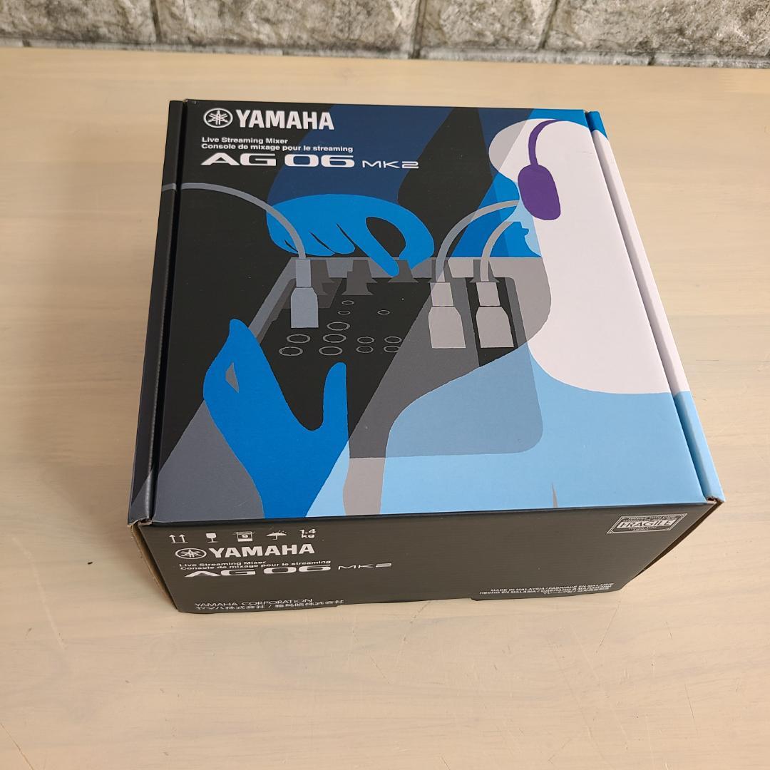 【極美品】YAMAHA ヤマハ AG06 MK2 ストリーミングミキサー