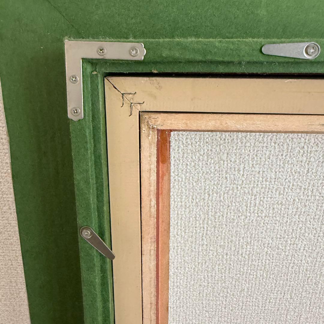 ビンテージ 特大 アート フレーム 額縁 アンティーク 店舗の装飾に シャビー