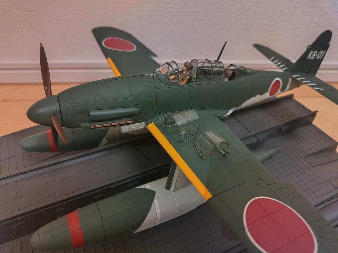 晴嵐 アシェット 週刊伊四〇〇延長号 1/40 特殊攻撃機『晴嵐』を作る