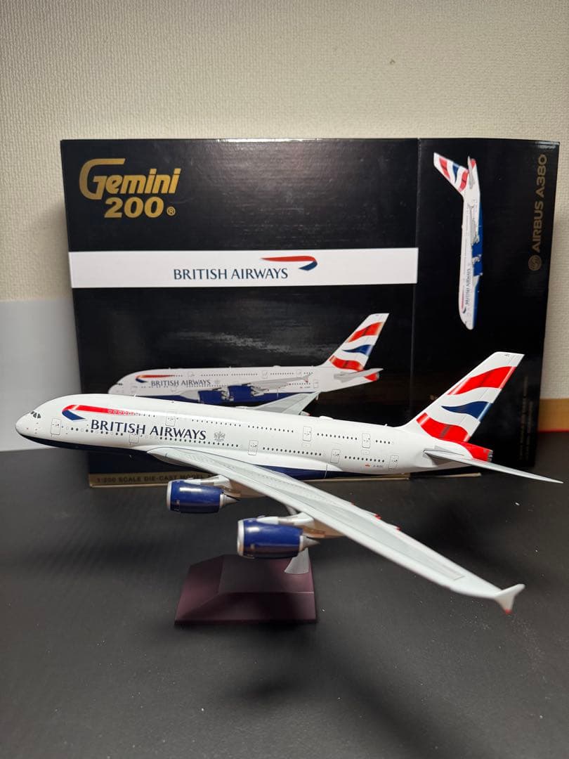 航空機・ヘリコプター Gemini 200 Airbus A380 British Airways