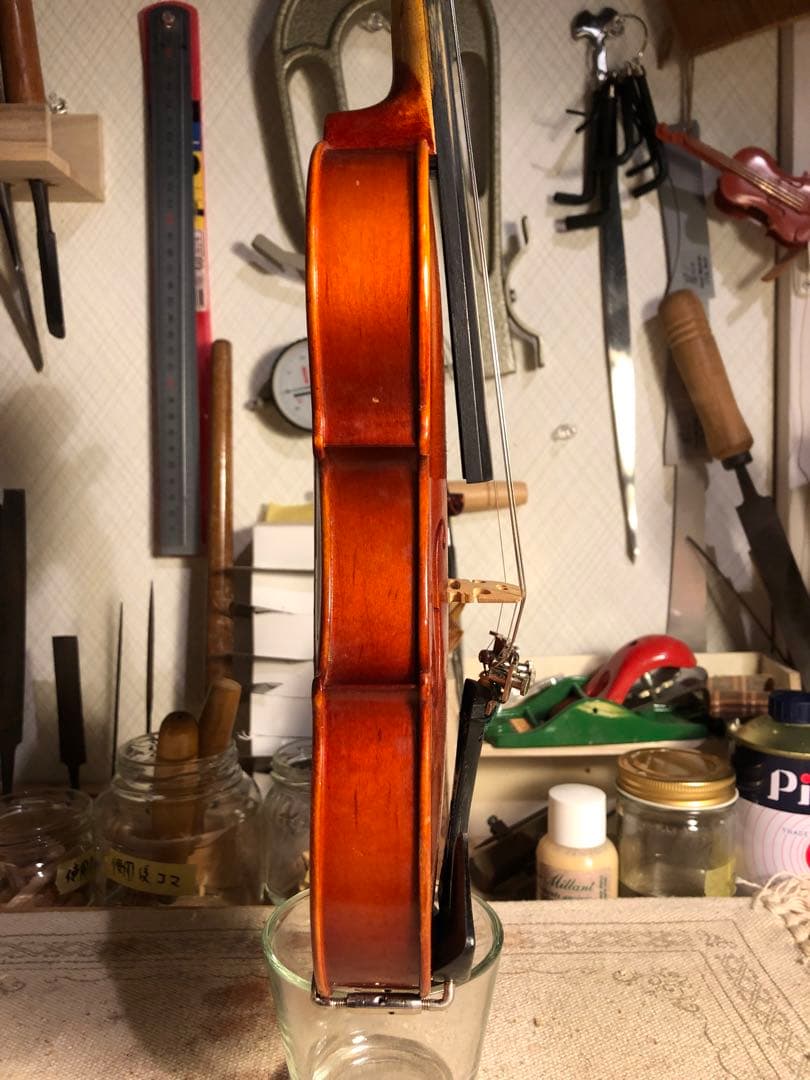 【駒&魂柱調整済】Suzuki分数バイオリンNo220 1/10 1983