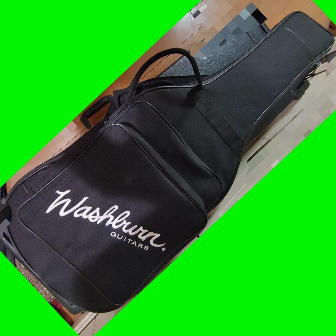 ち*た様 Washburn エレキギター ケース、アーム付き