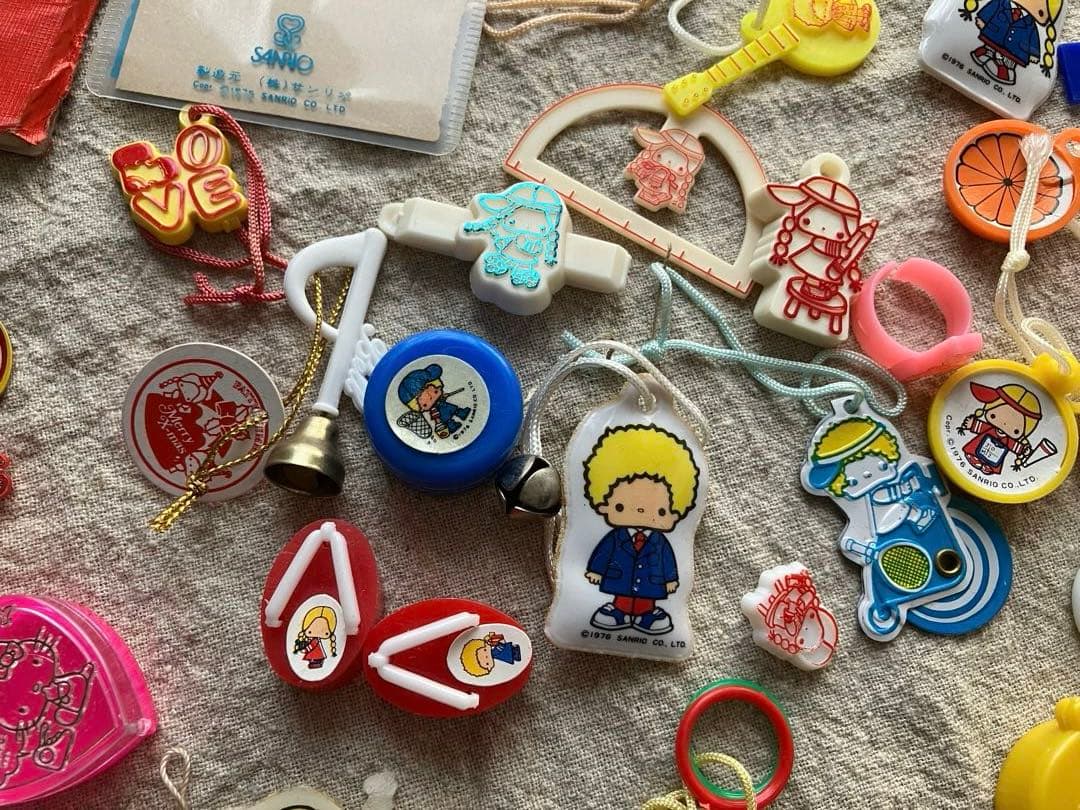 昭和レトロ　当時物 SANRIO サンリオ おまけ いろいろまとめセット約50点