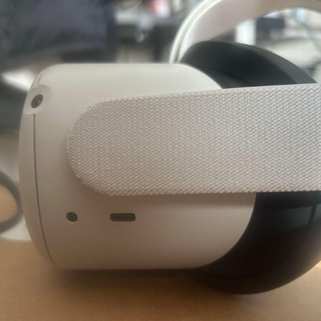  Quest 2 128GB＋Linkケーブル＋ヘッドストラップ