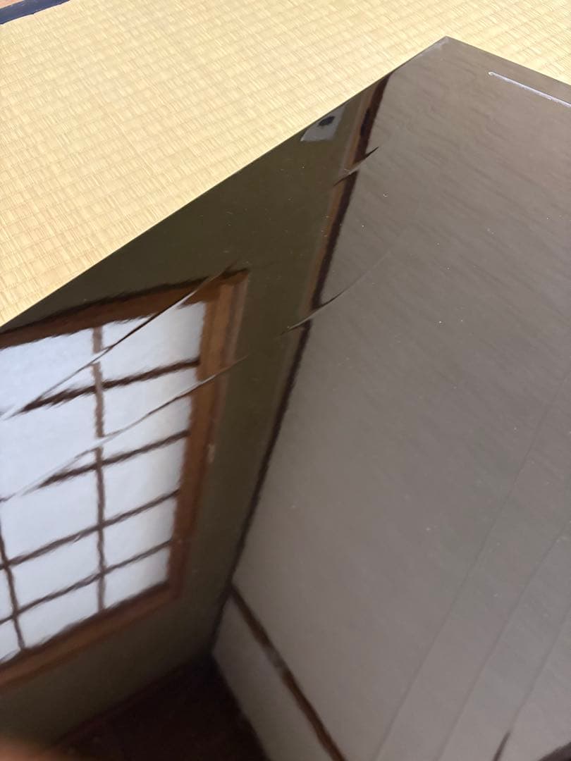 【中古品】組立式　黒及台子（紙箱）USED〈税込・送料込〉