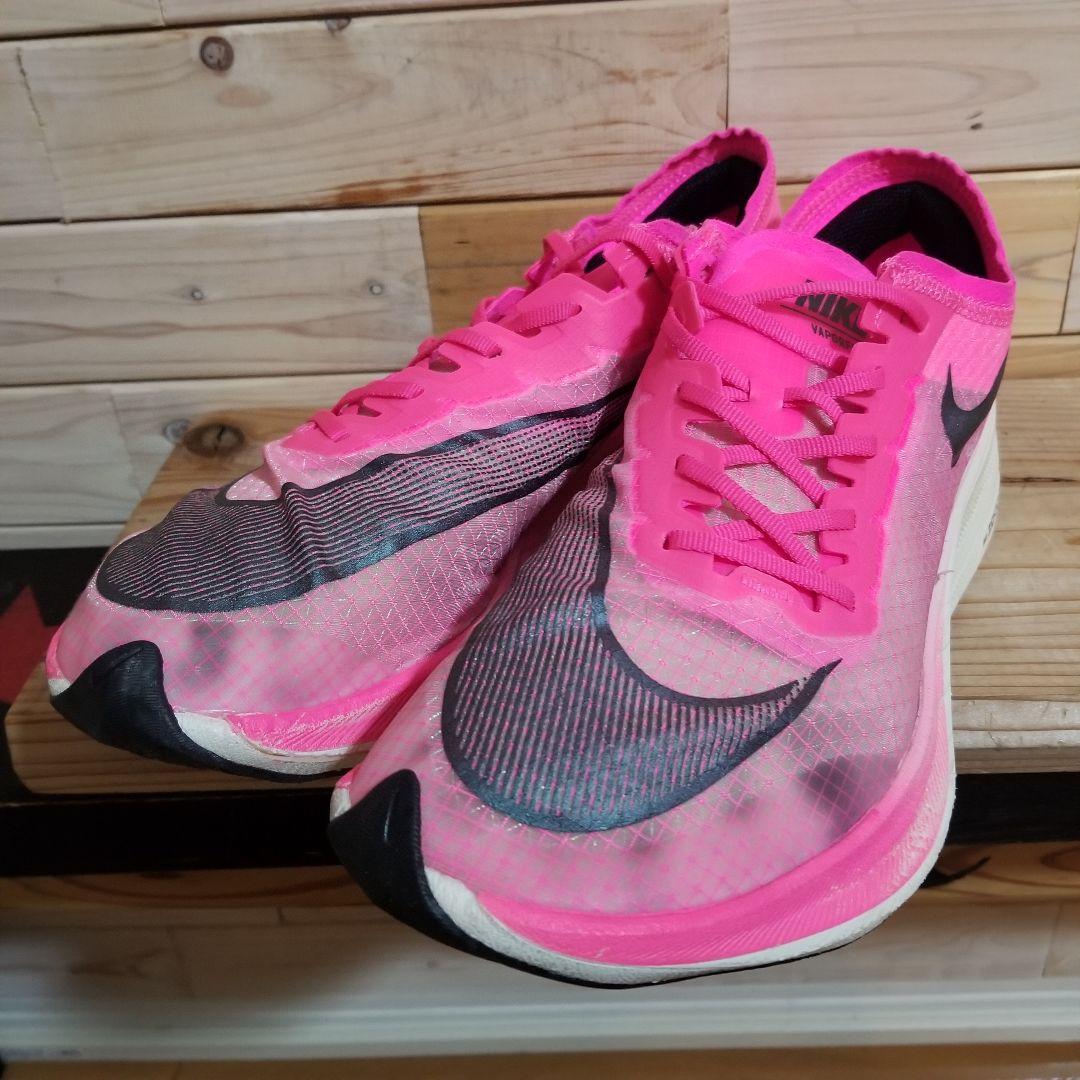 NIKE ZOOMX VAPORFLY NEXT% pink　ヴェイパーフライ