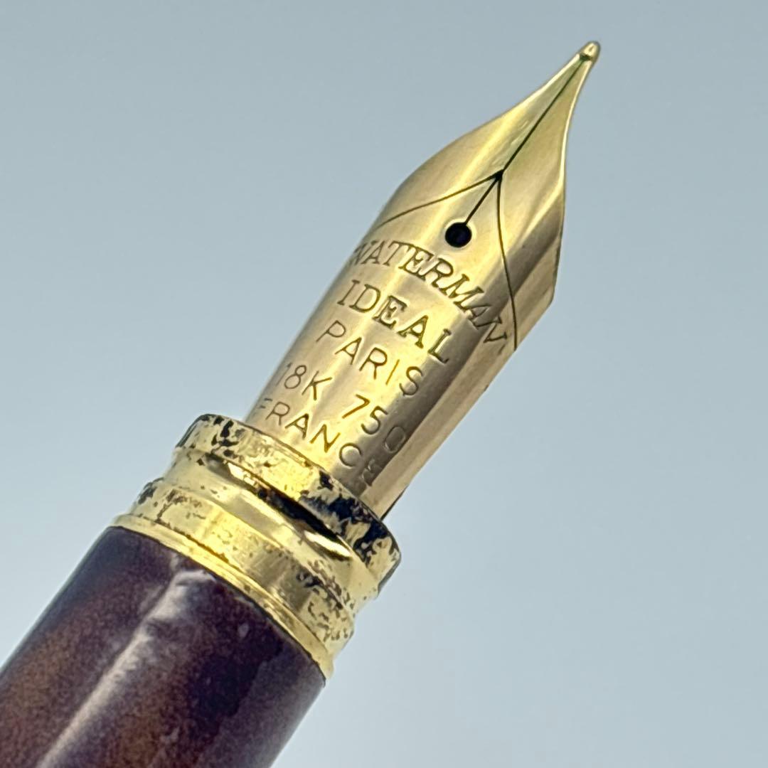 Waterman Ideal 万年筆 ペン先 F 18K