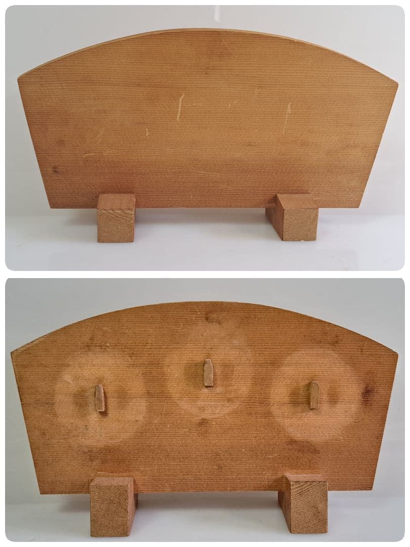 飾り鍔 3点セット 台付 透かし鍔 刀装具 Mナ