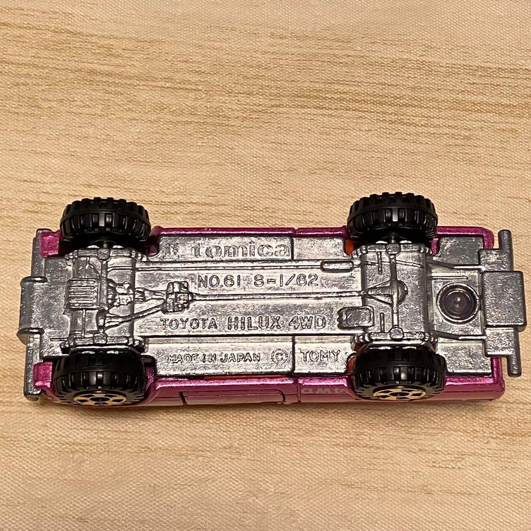 トミカ トヨタ ハイラックス 4WD No.61 1/62