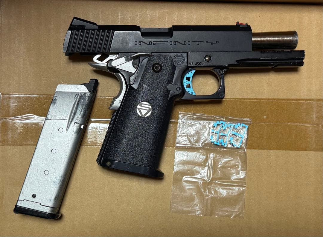 訳有 樹脂製 エアガン アクリル製集光サイト マルイ & WA 製 ハイキャパ