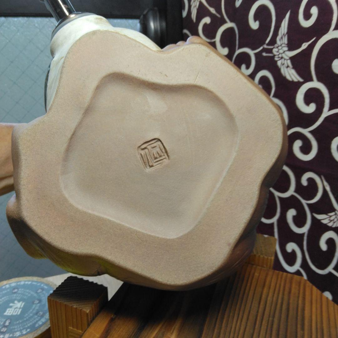 ⇩値下げしました！☆信楽焼たぬきの焼酎サーバー（福の刻印)