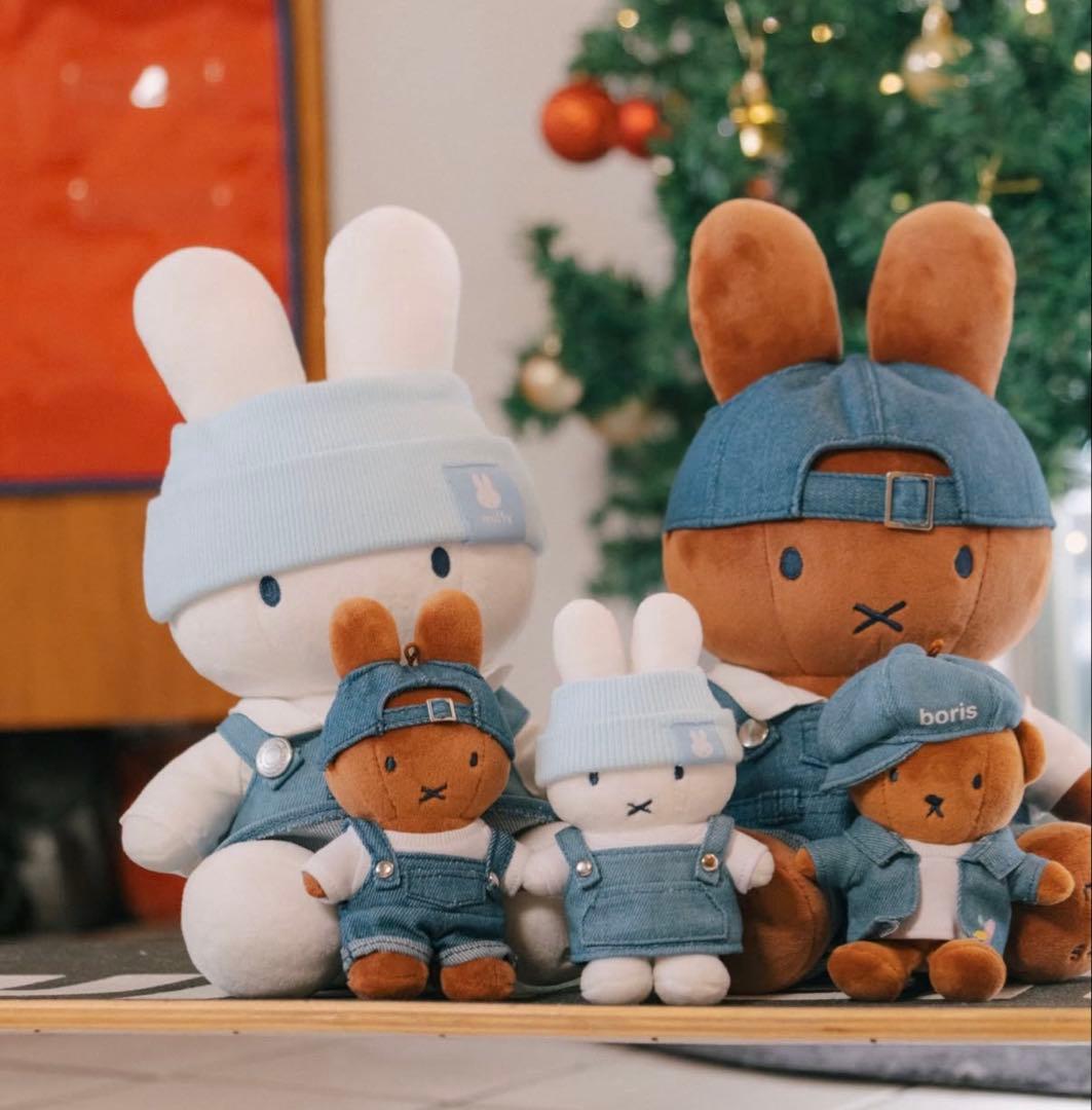 【ソウル限定】ミッフィー miffy ぬいぐるみ2体セット　韓国　ソンス　未開封