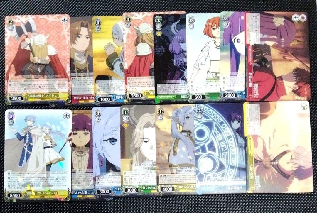 フリーレン サイン トレーディングカード 　ヴァイスシュヴァルツ　一番好きな魔法