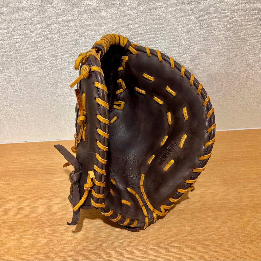 ファーストミット ワールドペガサス 軟式 美品 型抜群 即戦力 軟式グローブ