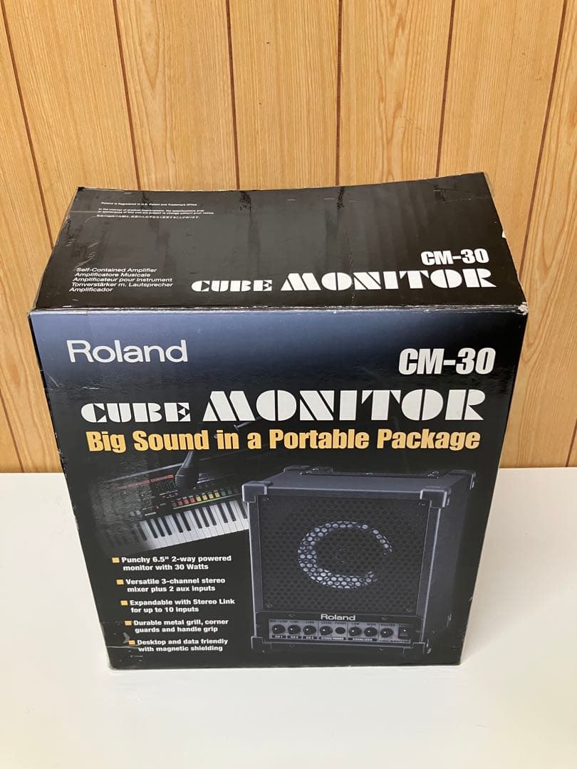 E03 Roland ローランド CUBE CM-30 モニタースピーカー