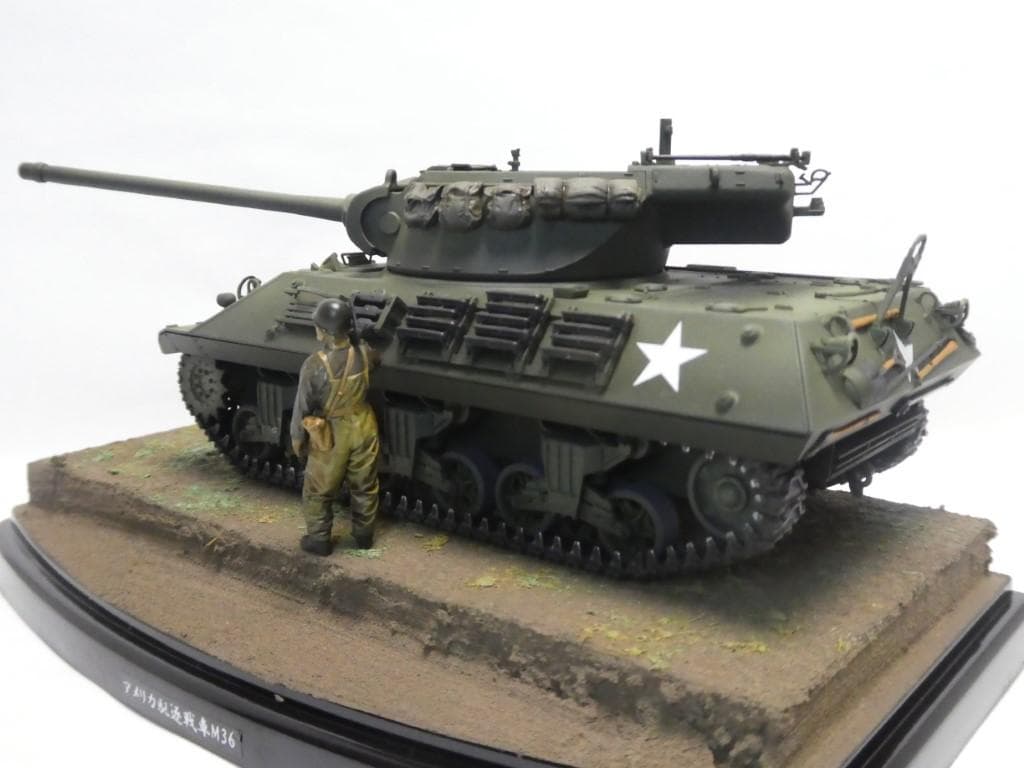 タミヤ　1/35　アメリカ駆逐戦車M36　完成品