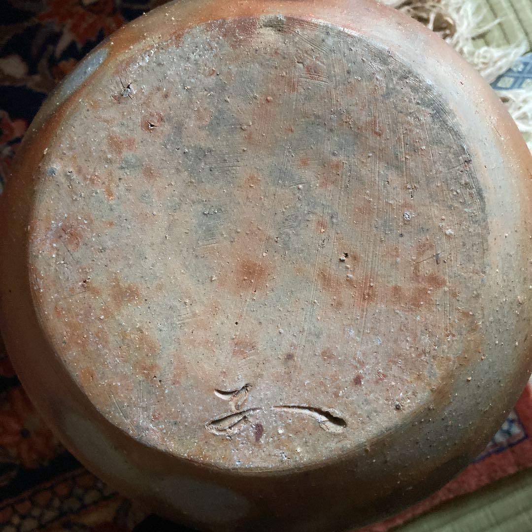 備前焼-大型丸花瓶