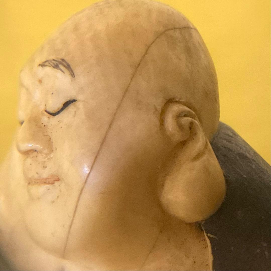 値下げ　骨董　布袋様　置物