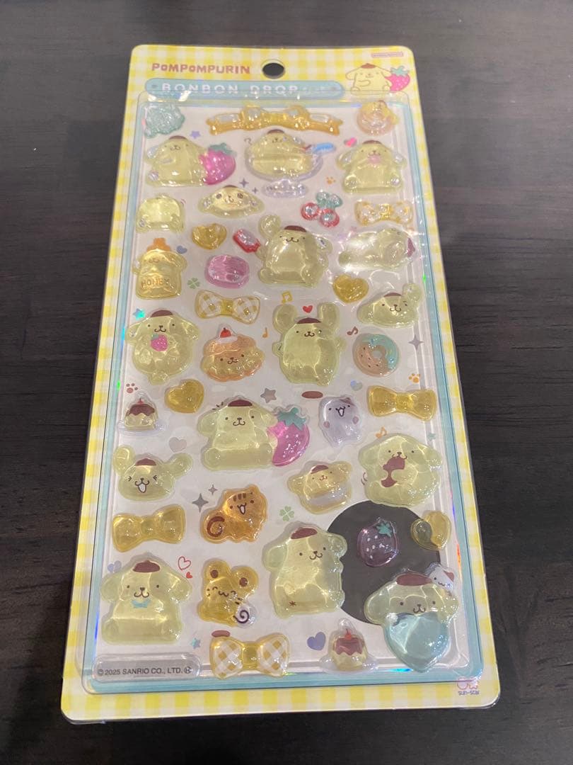 【正規品】【匿名配送】ボンボンドロップシール　サンリオ　第2弾　8種コンプリート