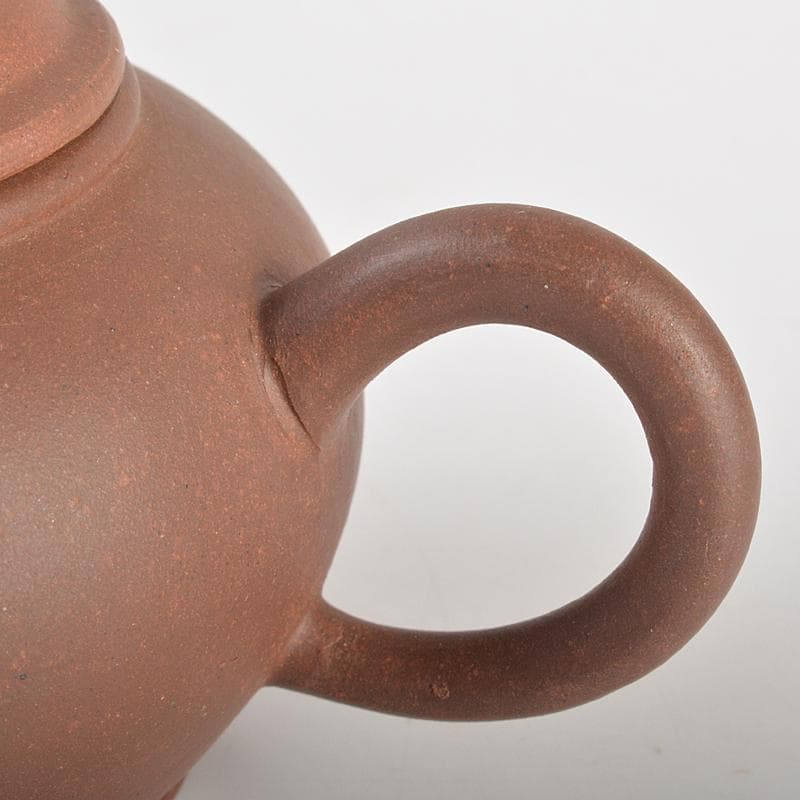 中国　中国宣興銘　紫砂　朱泥　急須　茶壷　D　R7177