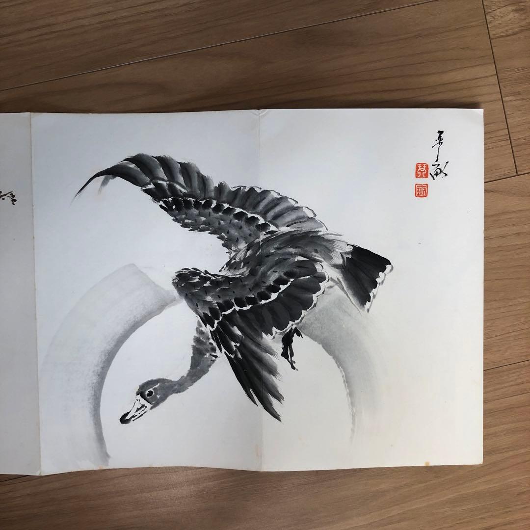 掛け軸　絵帳(3)骨董品　美術品