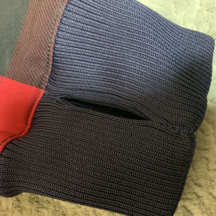 美品★SISTA.J★スノボウェア★ベスト★セット★チェック★ネイビー★Sサイズ