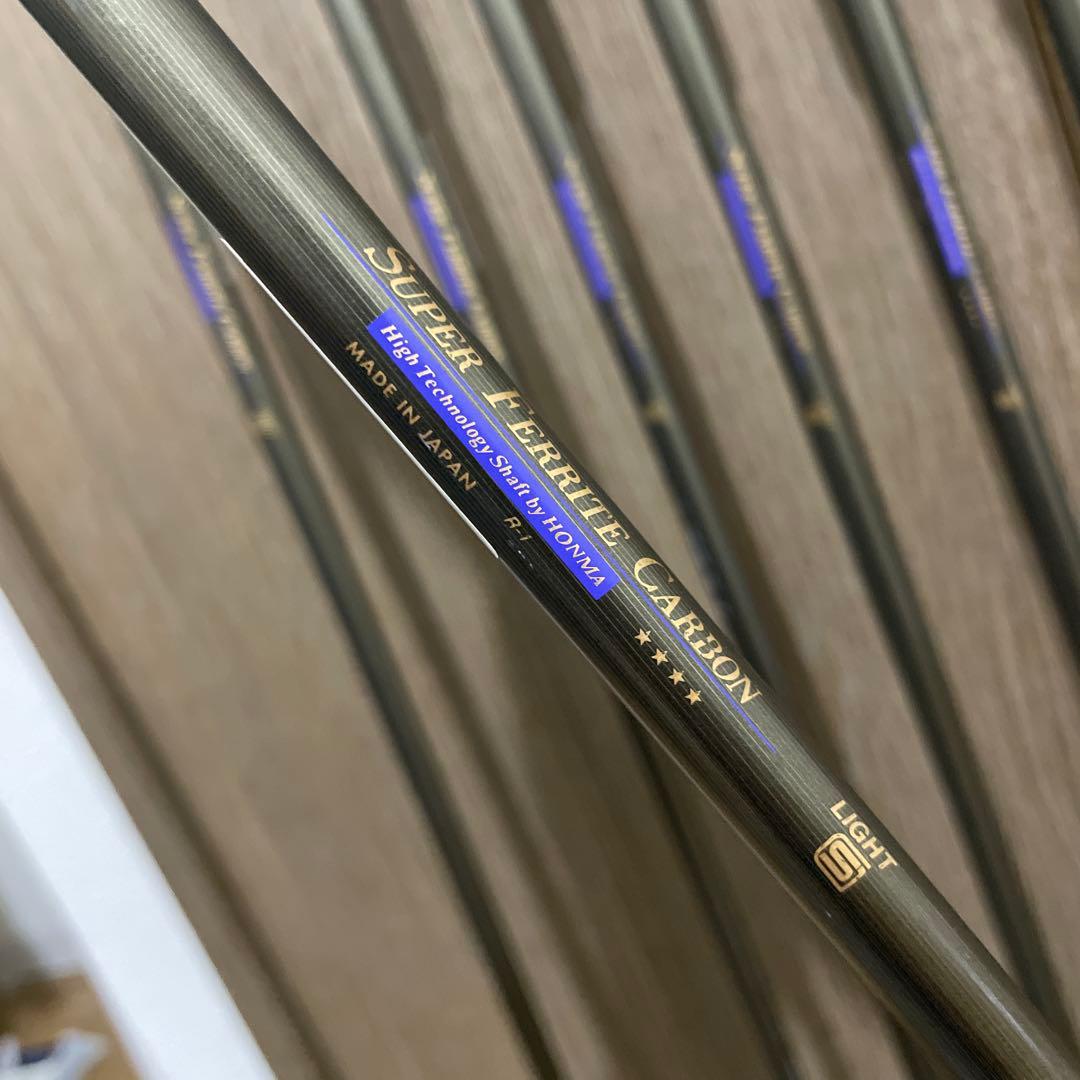 HONMA ホンマNEW-LB280 アイアンセット 星4 GP 8本 金モグラ