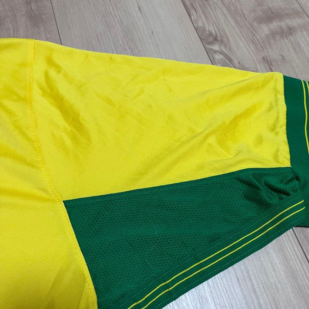 90s NIKE ナイキ　ブラジル代表　ユニフォーム　ゲームシャツ　M