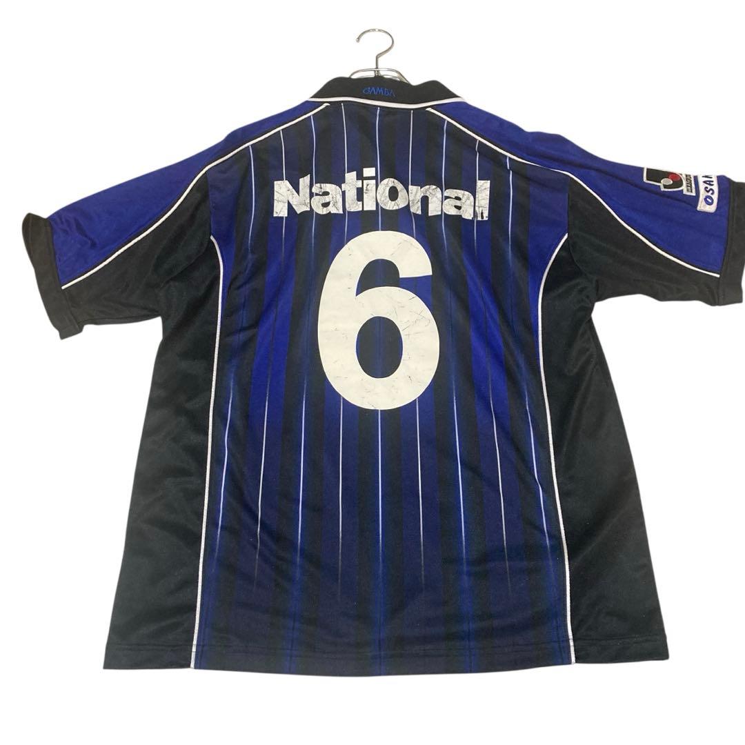 【未使用タグ付き】01-02 ガンバ大阪ユニフォーム #6 O-XO ルコック