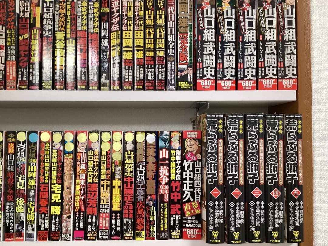 ヤクザコミック、やくざ漫画、山口組