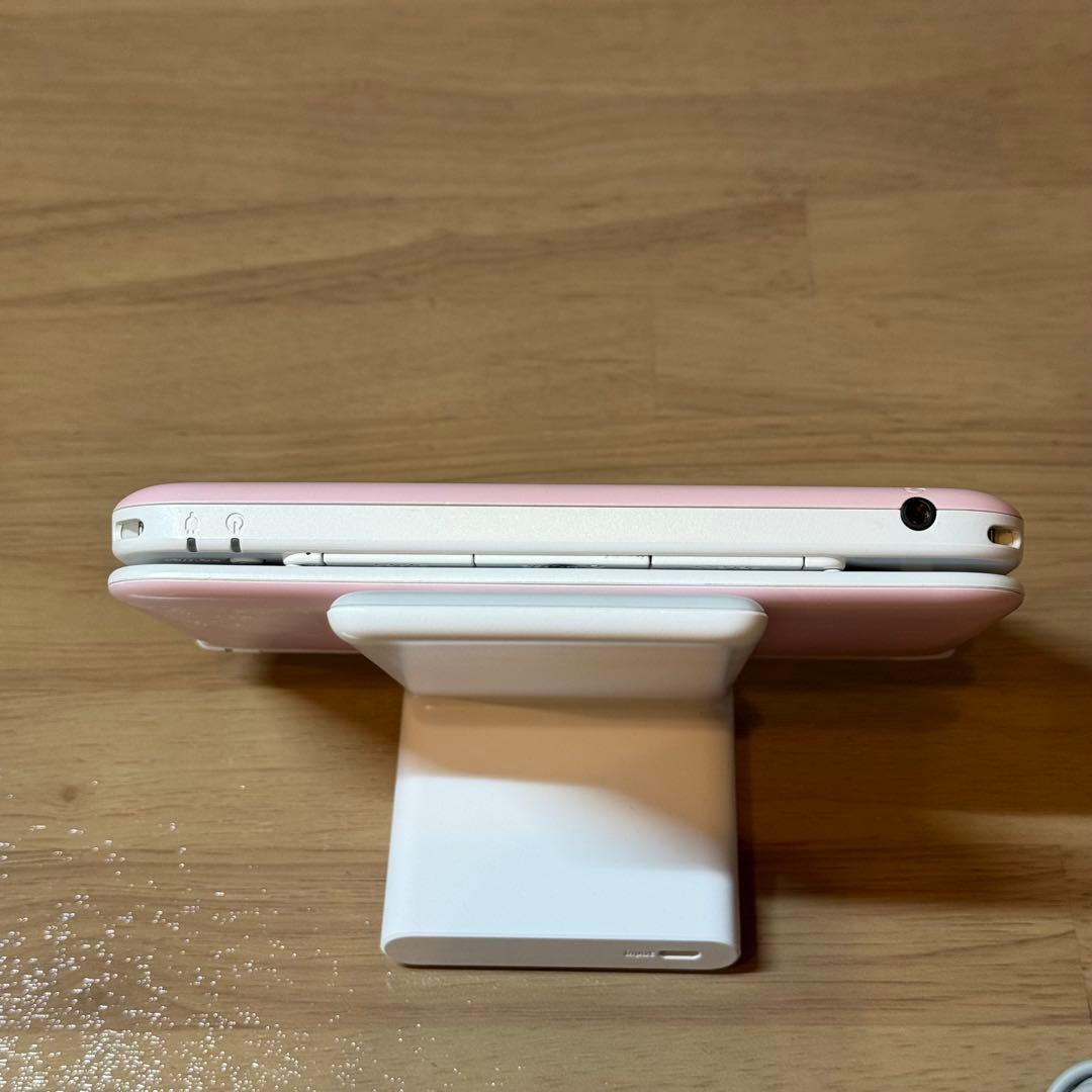 6-205 ニンテンドー3DS LL ピンク×ホワイト